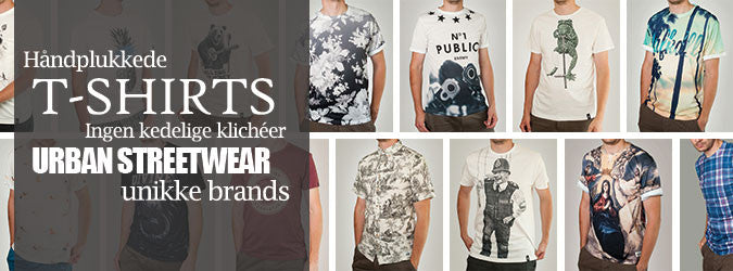 Alle t-shirt brands hos VEST by VEST