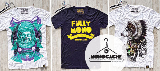 Grafiske t-shirts fra det illustrative tyrkiske brand Monocache