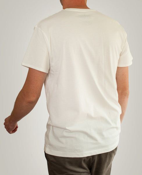 Dirty Velvet 'Busker Bear' t-shirt i hvid