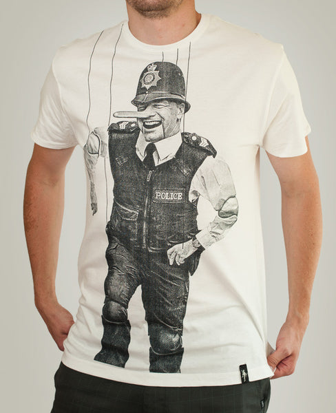 Dirty Velvet 'Policchio' t-shirt i hvid