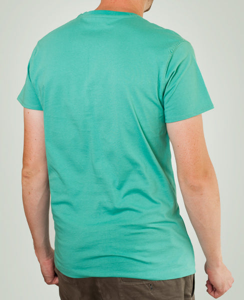 Dirty Velvet 'Busker Bear' t-shirt i lagoon grøn